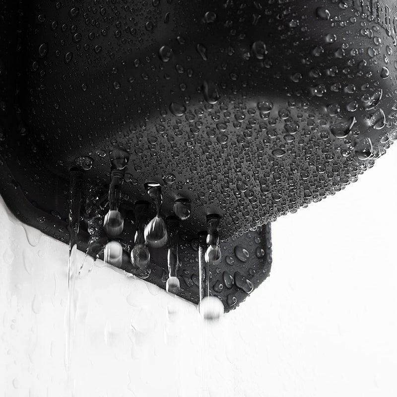 TOOLETRIES Shower Drink Holder - 100% Silicone Can Holder for Beer or Soda - Bathroom Accessory - Silicone-Grip Technology, No Adhesive Needed - in Partnership with 30 Watt - Charcoal - Image 4